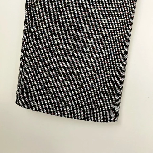 BETABRAND black tweed print yoga work pants SP - Picture 7 of 10
